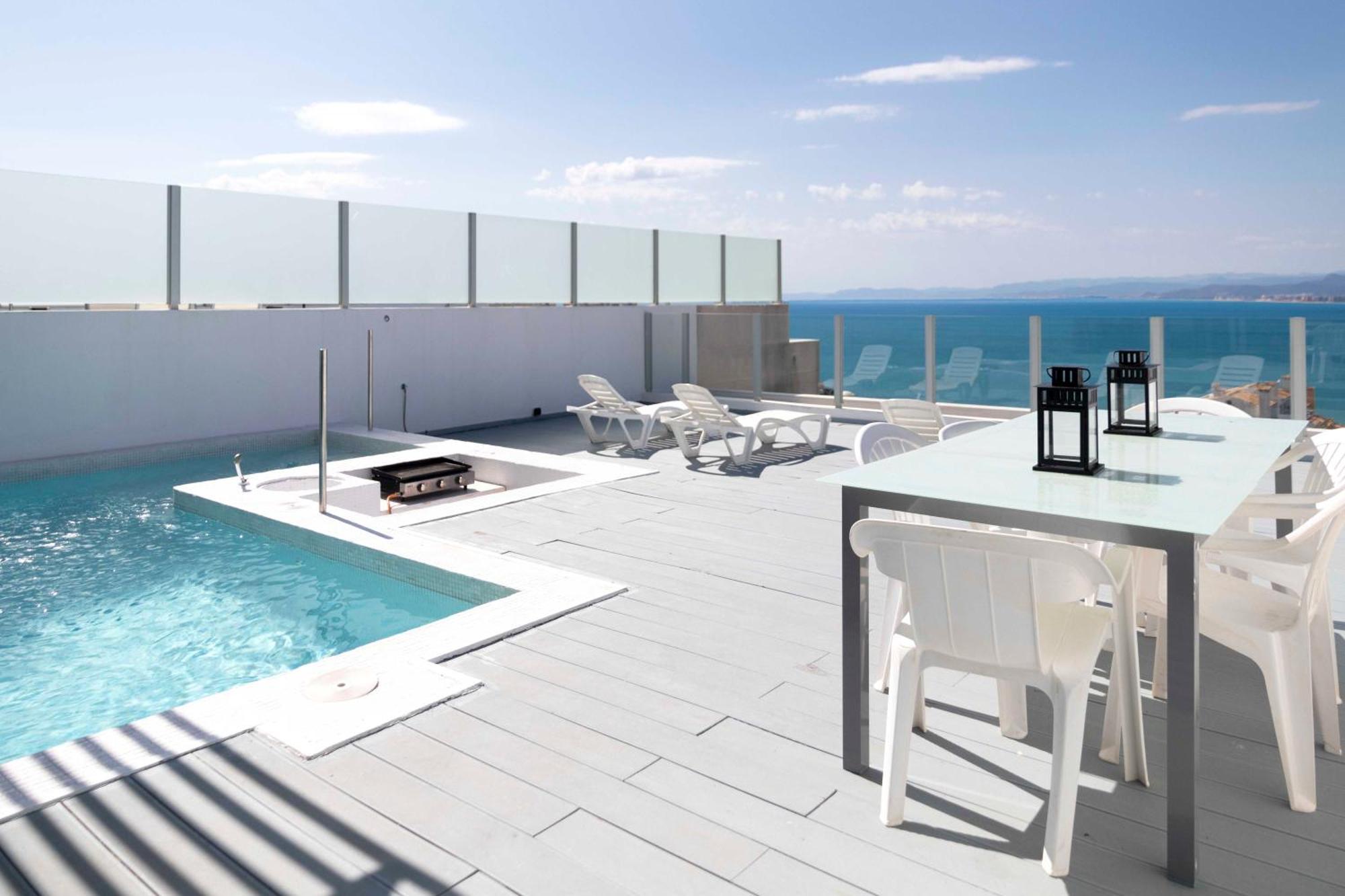 Apartamentos Turisticos Cullera Faro de Cullera Ngoại thất bức ảnh
